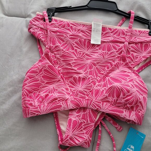 Two toned pink bikini - Picture 5 of 9